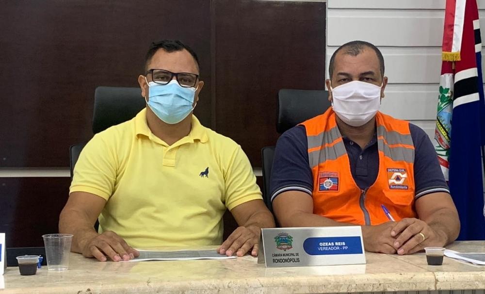 Através de requerimento do vereador Ozeas Reis Câmara aprova vinda do coordenador João moto táxi, coordenador defesa civil, pra para explicar cronograma da temporada de incêndio
